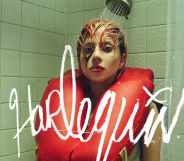 Cover art for Lady Gaga's Harlequin.