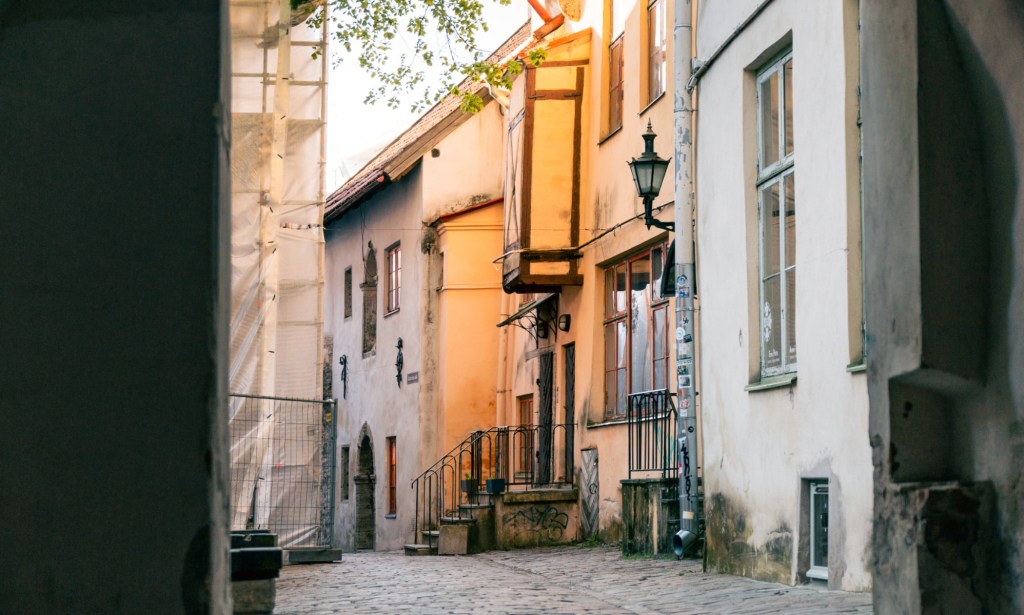 Vanalinn, the old town of Talinn.