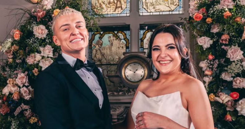 Eve (left) and Charlie (right) got married on MAFS UK.