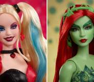 Barbie dolls of Harley Quinn and Poison Ivy (Mattel Creations)