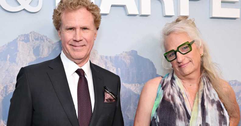 Harper Steele and Will Ferrell (