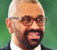 A portrait image of James Cleverly.