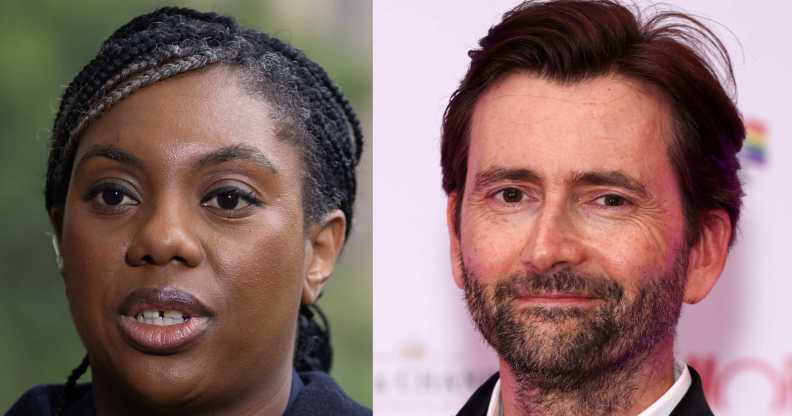 Kemi Badenoch has launched her Tory leadership campaign by reigniting a row with Doctor Who's David Tennant.