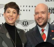 Like Minded Friends co-hosts Suzi Ruffell and Tom Allen.