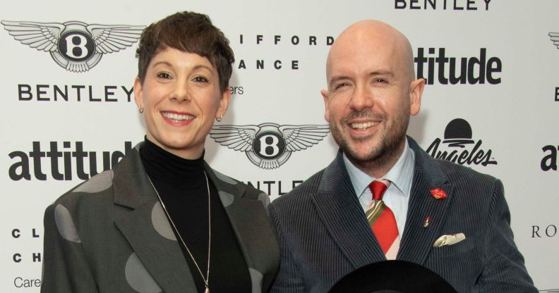 Like Minded Friends co-hosts Suzi Ruffell and Tom Allen.