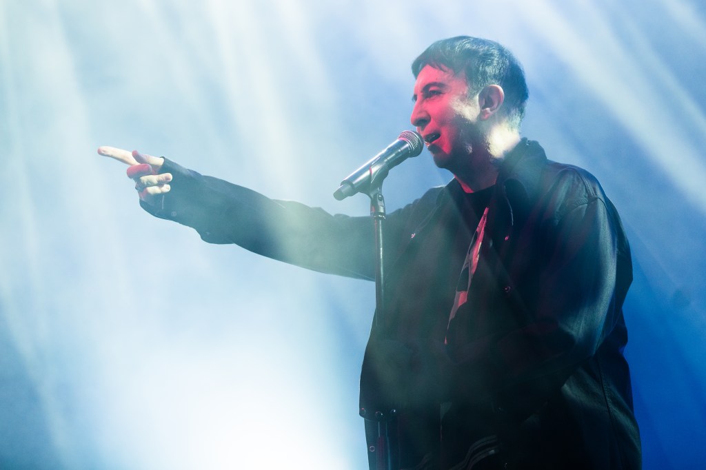 Marc Almond of Soft Cell performs live on stage