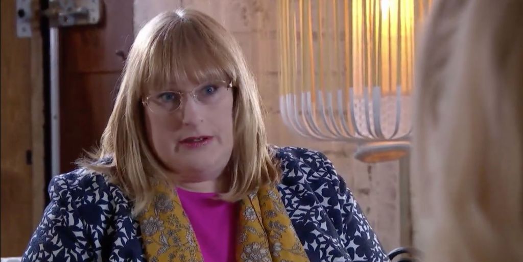 Annie Wallace as Sally St Claire in Hollyoaks