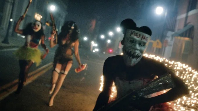 The Purge: Election Year still, makes people with weapons in the street