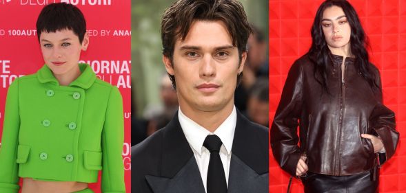 Emma Corrin, Nicholas Galitzine, Charli XCX