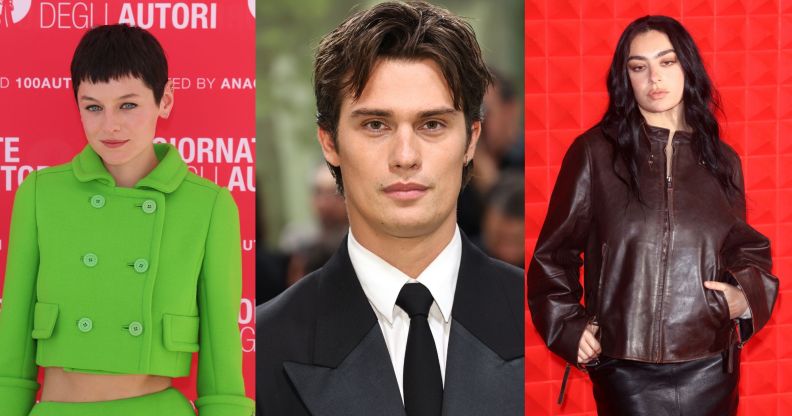 Emma Corrin, Nicholas Galitzine, Charli XCX