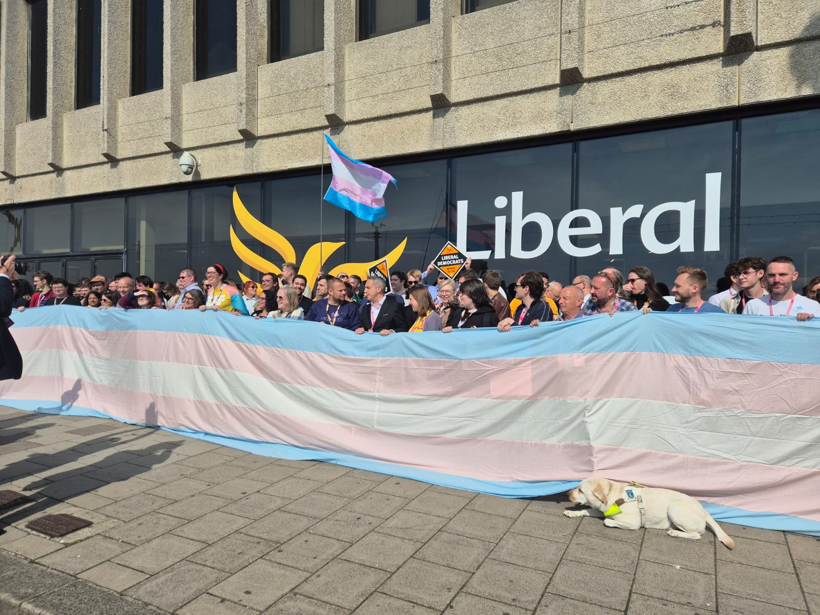 Show of support for trans rights at Lib Dems’ conference