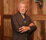 Sir Ian McKellen at The Critic European Premiere