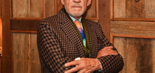 Sir Ian McKellen at The Critic European Premiere