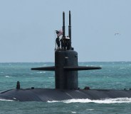 U.S Navy nuclear-powered attack submarine