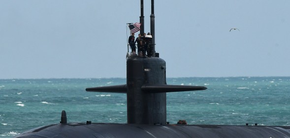 U.S Navy nuclear-powered attack submarine