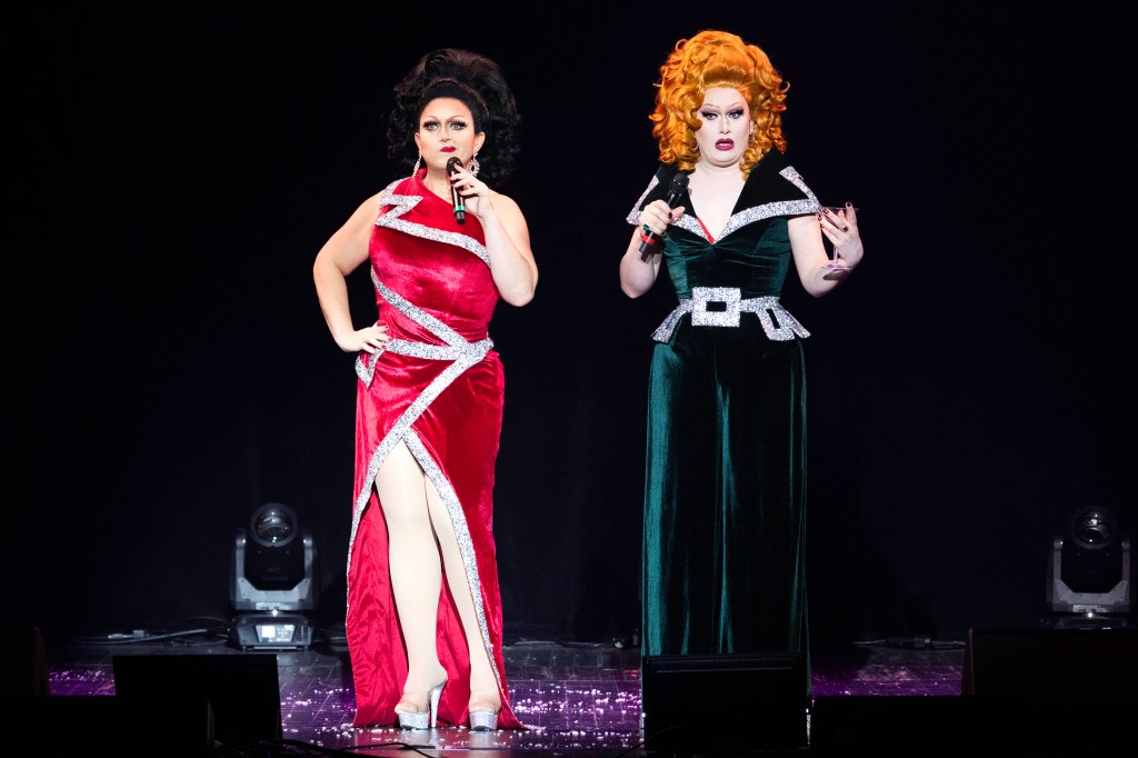 Jinkx Monsoon and BenDeLaCreme are touring the US with their new holiday show.