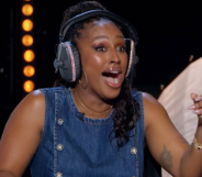 Alexandra Burke in RuPaul's Drag Race UK episode 4