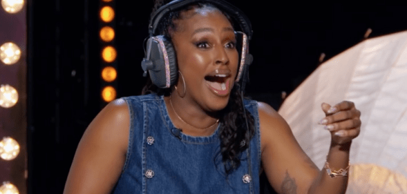 Alexandra Burke in RuPaul's Drag Race UK episode 4