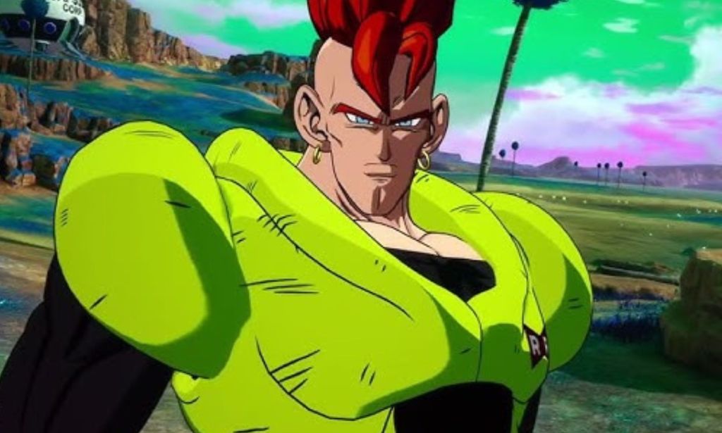 Android 16 in Dragon Ball Sparking Zero.