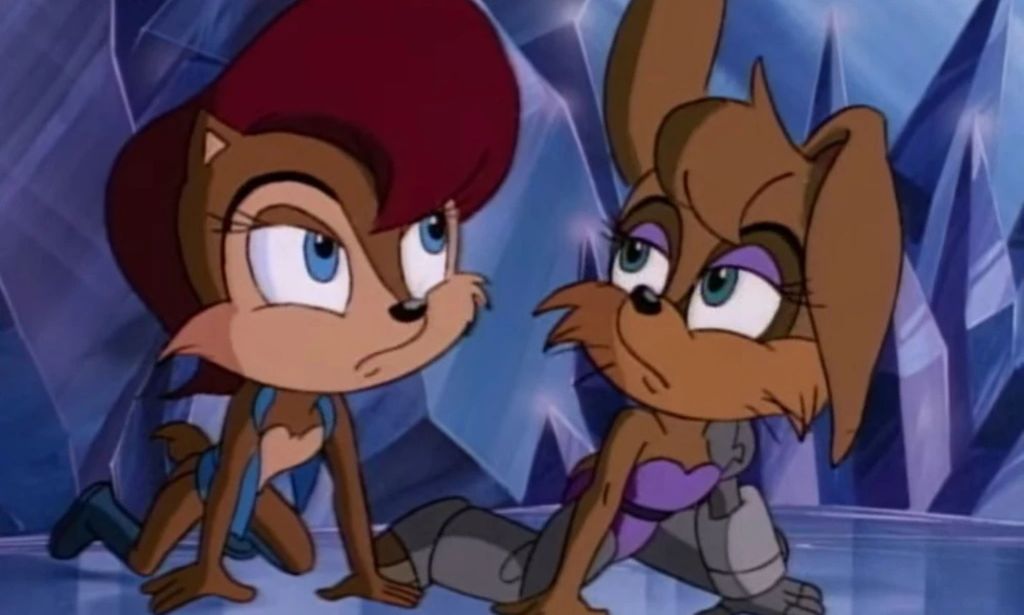 Bunnie and Sally Acorn. 