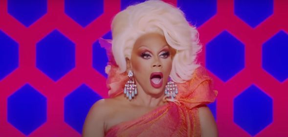 RuPaul gasping at the judges table on Drag Race