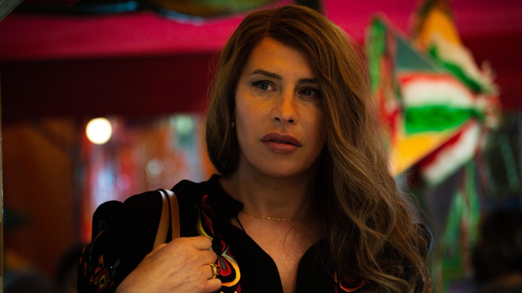 Karla Sofía Gascón as Emilia Pérez. (Shanna Besson/Pathé Films)