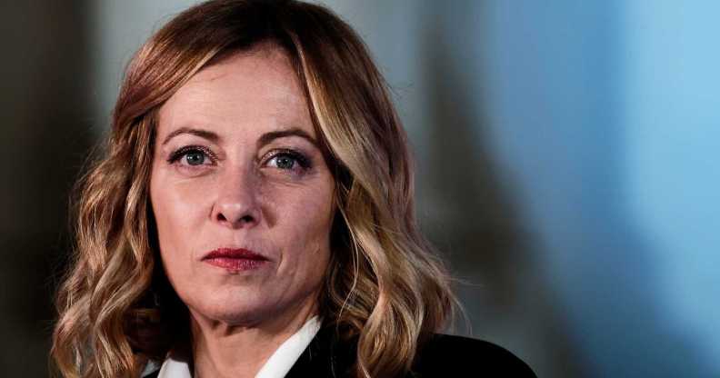 Italian Prime Minister Giorgia Meloni has been a vocal enemy of LGBTQ+ rights.