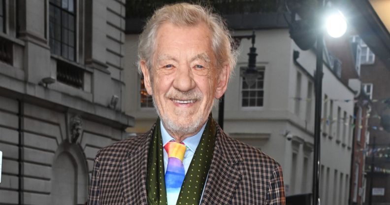 The Lord of the Rings star Ian McKellen