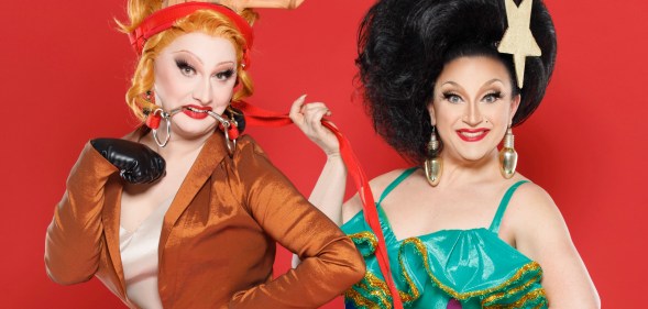 Jinkx Monsoon and BenDeLaCreme are touring the US with their new holiday show.