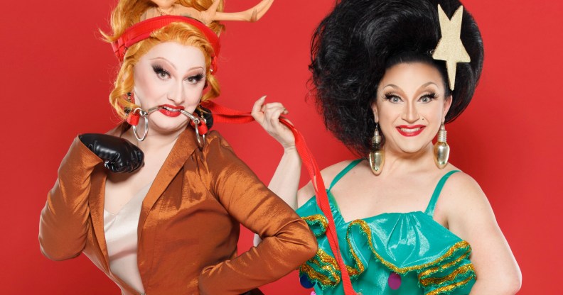 Jinkx Monsoon and BenDeLaCreme are touring the US with their new holiday show.