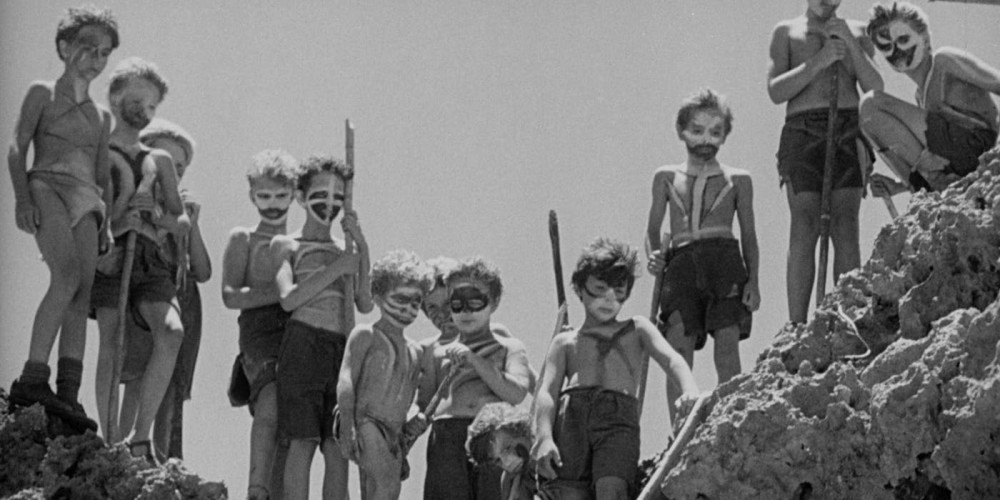 Lord of the Flies black and white still