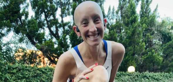 Lindsay Walter is a marathon runner who shares her experience of having alopecia.