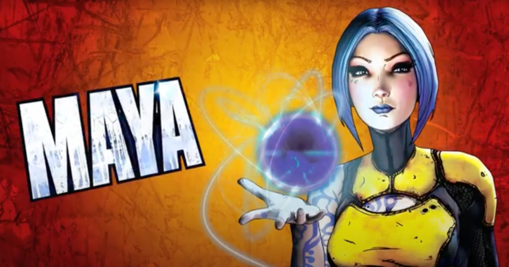 Maya is a playable character in Borderlands 2 and 3. 