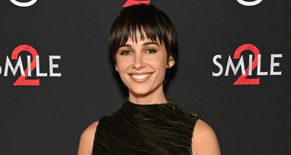 NEW YORK, NEW YORK - OCTOBER 16: Naomi Scott attends Meta x "Smile 2" Spooky Season at the Paramount Pictures Screening Room on October 16, 2024, in New York, New York. (Photo by Slaven Vlasic/Getty Images for Paramount Pictures)