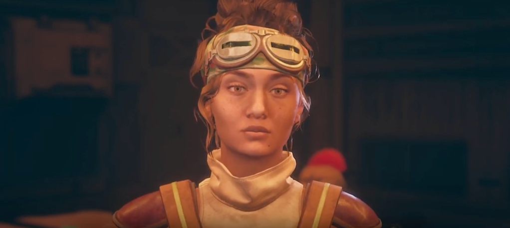 The Outer Worlds' Parvati Holcomb is asexual. 