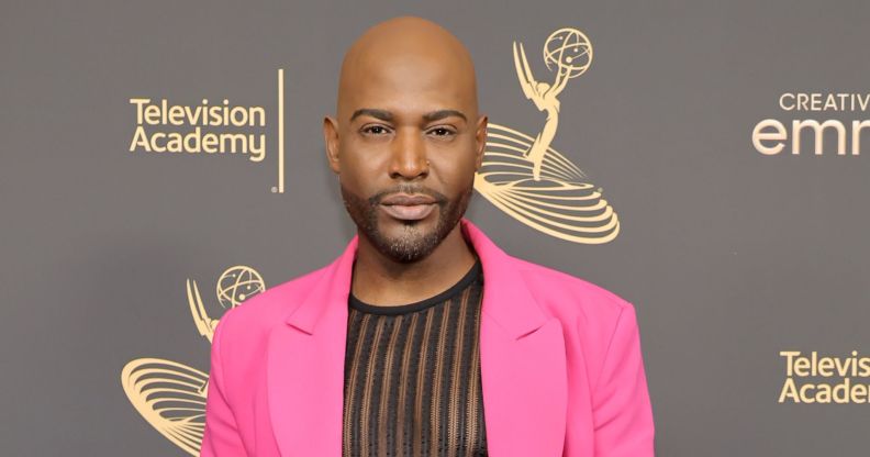 Karamo Brown at the 2022 Creative Emmy Awards.