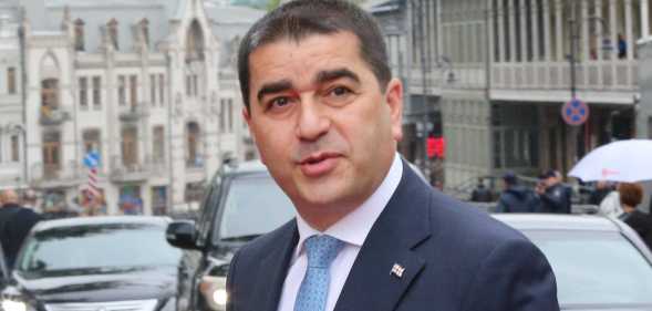 Speaker of the Georgian Parliament, Shalva Papuashvili.