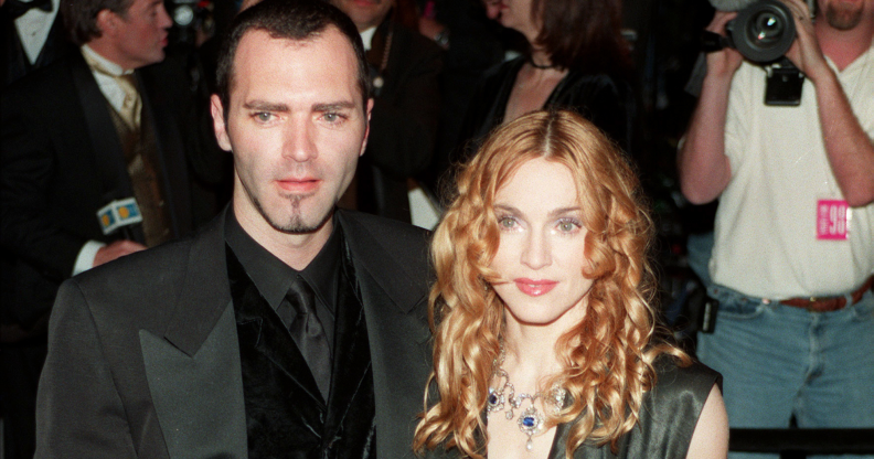 Madonna and her late brother Christopher Ciccone.