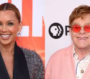 Vanessa Williams (left) at the London Film Festival in 2024, and Elton John (right) at the Library Of Congress 2024 Gershwin Prize For Popular Song.