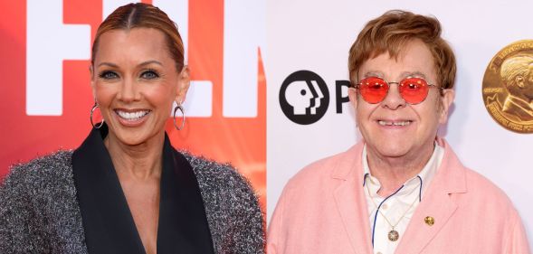 Vanessa Williams (left) at the London Film Festival in 2024, and Elton John (right) at the Library Of Congress 2024 Gershwin Prize For Popular Song.