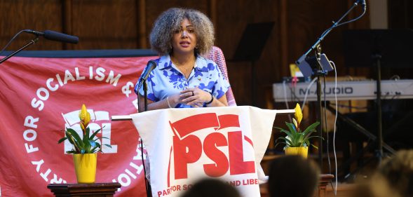 Claudia De la Cruz from the Party of Socialism and Liberation