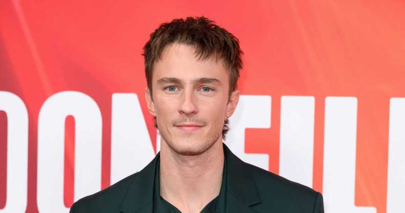 LONDON, ENGLAND - OCTOBER 17: Drew Starkey attends the "Queer" special presentation during the 68th BFI London Film Festival at The Royal Festival Hall on October 17, 2024 in London, England. (Photo by Karwai Tang/WireImage)