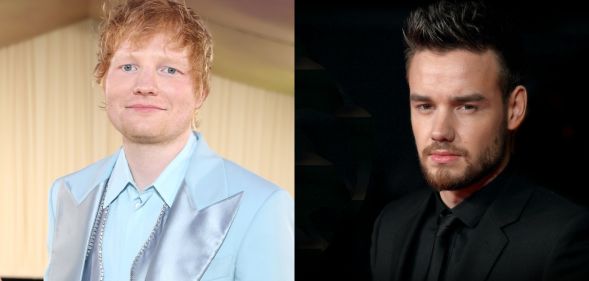 Ed Sheeran (left) and Liam Payne (right)