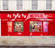 Netflix pop-up shop in collaboration with Mind