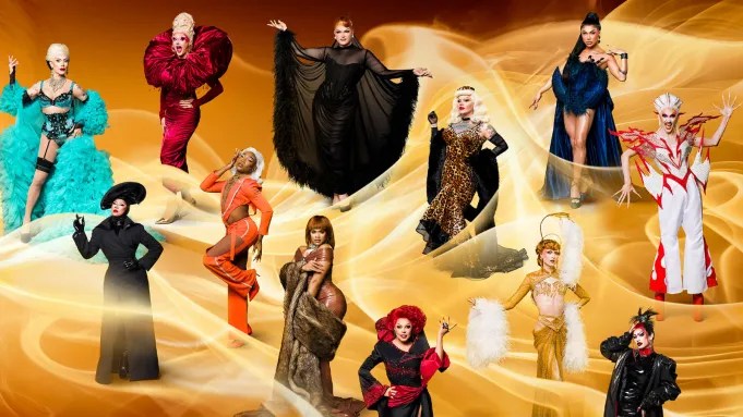 The cast of RuPaul's Drag Race UK season six.