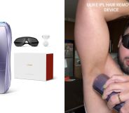 This viral hair removal product is part of Amazon Prime Day 2024. (Ulike)