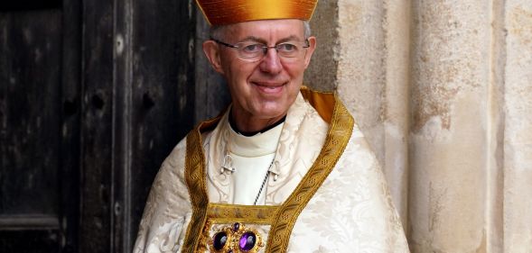 Justin Welby, pictured.