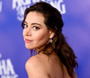 Aubrey Plaza at the Special Launch Event For Marvel Television's "Agatha All Along" held at El Capitan Theatre on September 16, 2024 in Los Angeles, California. (Photo by Gilbert Flores/Variety via Getty Images)