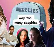 Various sapphic characters from TV