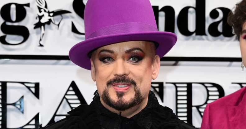 Singer Boy George